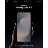 Spigen Samsung Galaxy S25 FE -näytönsuoja GLAS.tR EZ Fit Pro 2-pakkaus