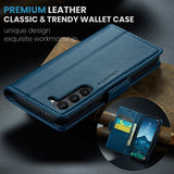 CaseMe Samsung Galaxy S24/S25 Kotelo 023 Series Sininen