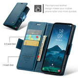 CaseMe Samsung Galaxy S24/S25 Kotelo 023 Series Sininen
