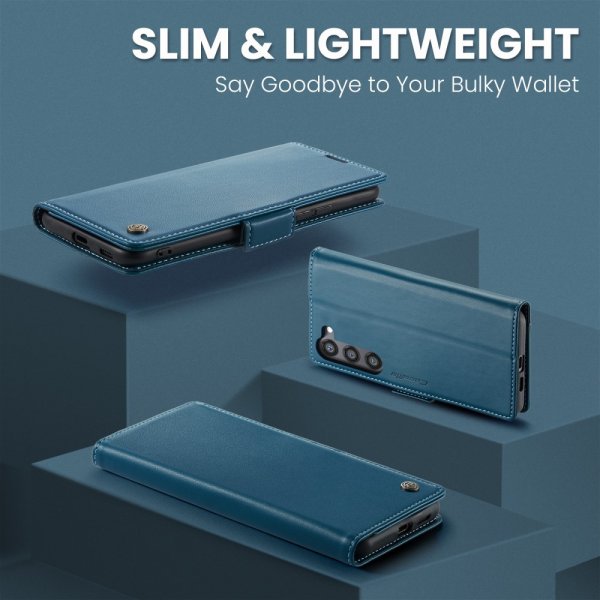CaseMe Samsung Galaxy S24/S25 Kotelo 023 Series Sininen