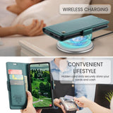 CaseMe Samsung Galaxy S24/S25 Kotelo 023 Series Vihreä
