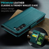 CaseMe Samsung Galaxy S24/S25 Kotelo 023 Series Vihreä