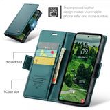CaseMe Samsung Galaxy S24/S25 Kotelo 023 Series Vihreä