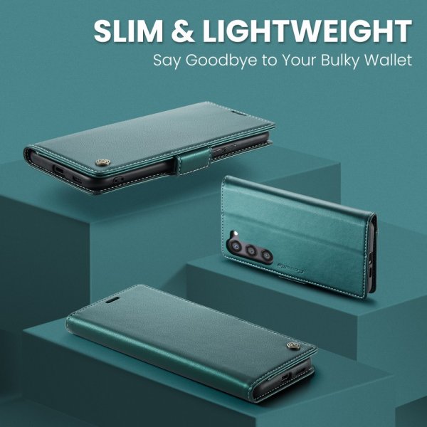 CaseMe Samsung Galaxy S24/S25 Kotelo 023 Series Vihreä