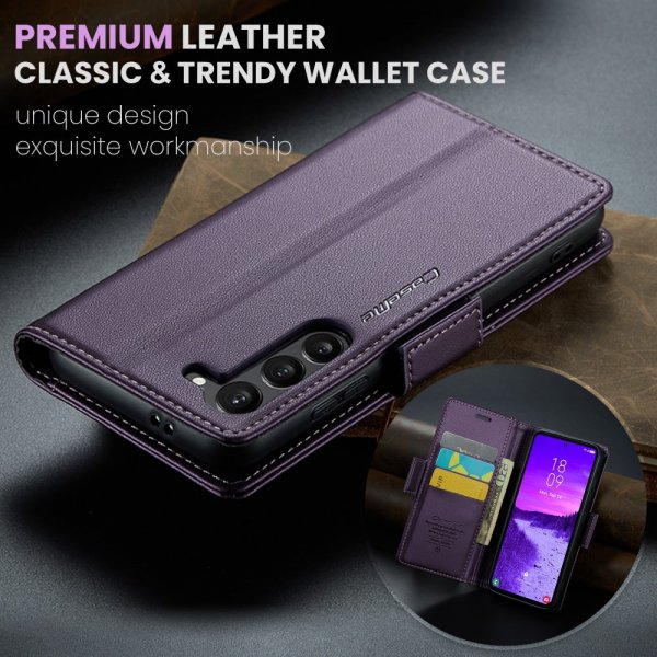 CaseMe Samsung Galaxy S24/S25 Kotelo 023 Series Violetti