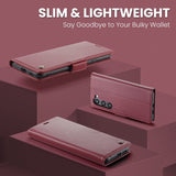 CaseMe Samsung Galaxy S24/S25 Kotelo 023 Sarja Punainen
