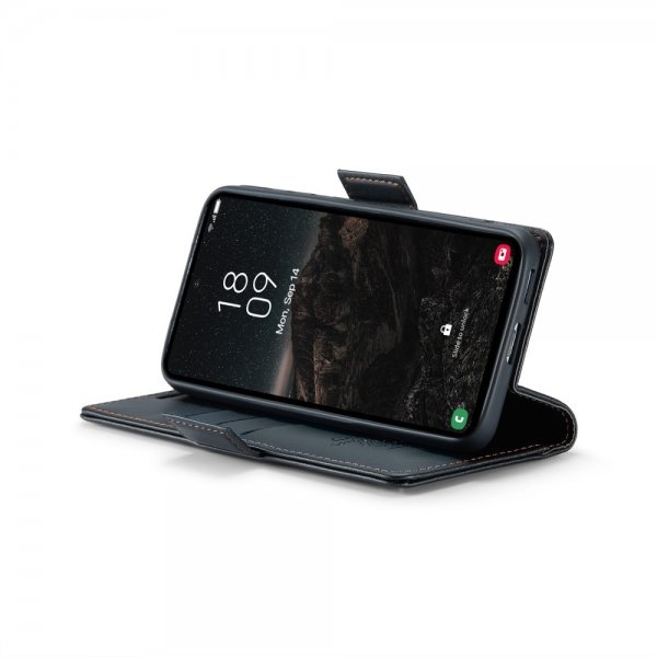 CaseMe Samsung Galaxy S24/S25 Kotelo 023 Series Musta