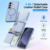 Dux Ducis Samsung Galaxy S25 -suojakotelo 2-in-1 Lawa Series MagSafe, sininen