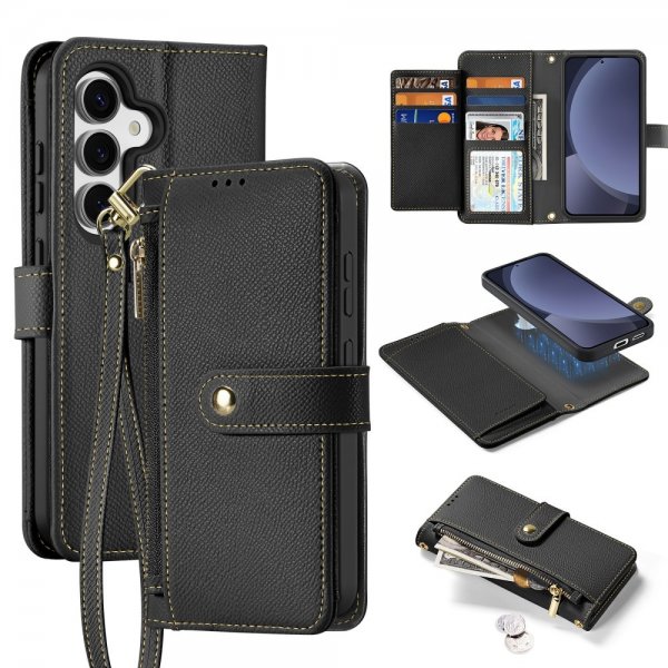 Dux Ducis Samsung Galaxy S25 -suojakotelo 2-in-1 Lawa Series MagSafe, musta