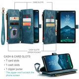 CaseMe Samsung Galaxy S24/S25 Kotelo C30 Series Sininen