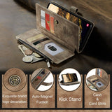CaseMe Samsung Galaxy S24/S25 Kotelo C30 Series Ruskea