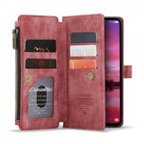 CaseMe Samsung Galaxy S24/S25 Kotelo C30 Series Punainen