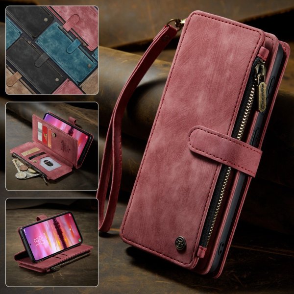 CaseMe Samsung Galaxy S24/S25 Kotelo C30 Series Punainen