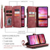CaseMe Samsung Galaxy S24/S25 Kotelo C30 Series Punainen