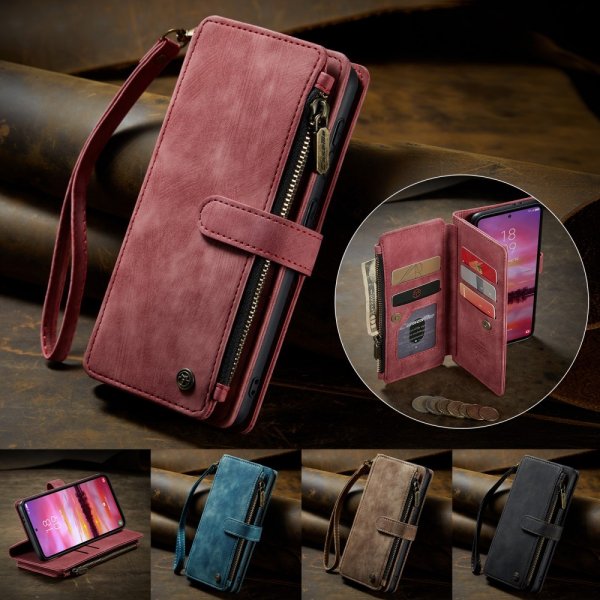 CaseMe Samsung Galaxy S24/S25 Kotelo C30 Series Punainen