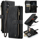 CaseMe Samsung Galaxy S24/S25 Kotelo C30-sarja Musta