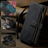 CaseMe Samsung Galaxy S24/S25 Kotelo C30-sarja Musta