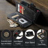 CaseMe Samsung Galaxy S24/S25 Kotelo C30-sarja Musta