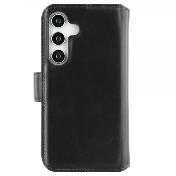 Nordic Covers Samsung Galaxy S24/Galaxy S25 Kotelo Essential Leather Raven Black