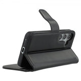 Nordic Covers Samsung Galaxy S24/Galaxy S25 Kotelo Essential Leather Raven Black