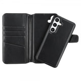 Nordic Covers Samsung Galaxy S24/Galaxy S25 MagLeather -kotelo, Raven Black