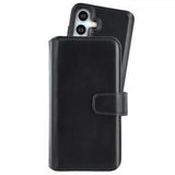 Nordic Covers Samsung Galaxy S24/Galaxy S25 MagLeather -kotelo, Raven Black