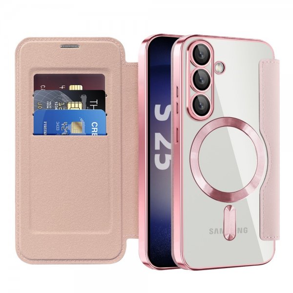 Samsung Galaxy S25 MagSafe-kotelo, pinkki