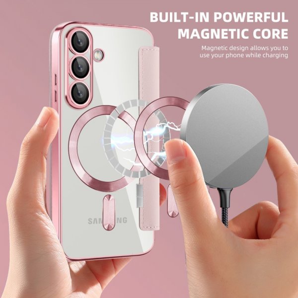 Samsung Galaxy S25 MagSafe-kotelo, pinkki