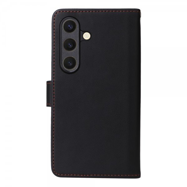 Betopnice Samsung Galaxy S25 -suojakotelo irrotettavalla kuorella 005 Musta