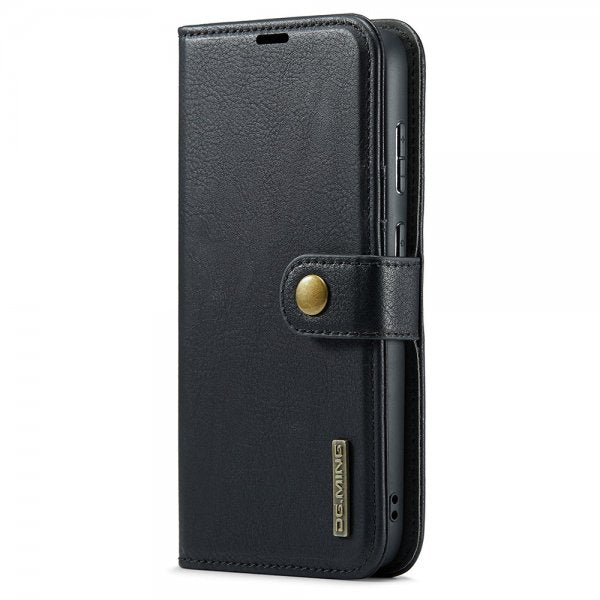 Dg.Ming Samsung Galaxy S25 -suojakotelo irrotettavalla kuorella, musta