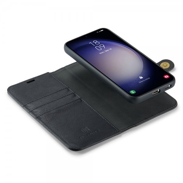 Dg.Ming Samsung Galaxy S25 -suojakotelo irrotettavalla kuorella, musta