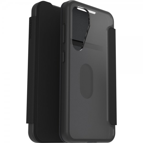 Otterbox Samsung Galaxy S25 React Folio -suojakotelo, Black Crystal