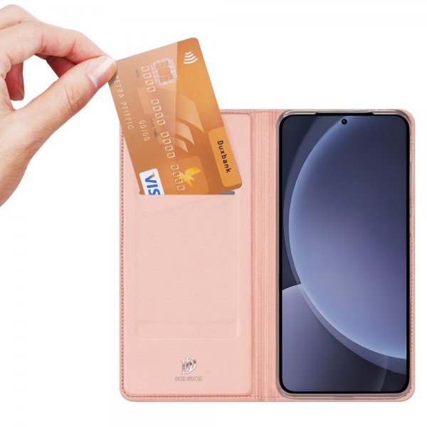 Dux Ducis Samsung Galaxy S25 Kotelo Skin Pro Series Ruusukulta