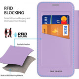 Dux Ducis Samsung Galaxy S25 Fodral Skin X Pro Series Jalusta MagSafe Violetti