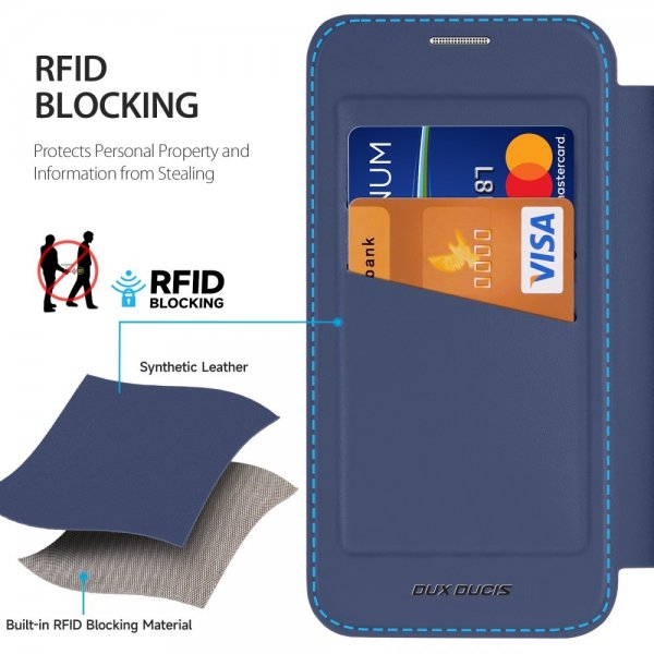 Dux Ducis Samsung Galaxy S25 -suojakotelo Skin X Pro Series MagSafe Sininen