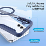 Dux Ducis Samsung Galaxy S25 -suojakotelo Skin X Pro Series MagSafe Sininen