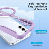 Dux Ducis Samsung Galaxy S25 -suojakotelo Skin X Pro Series MagSafe, violetti