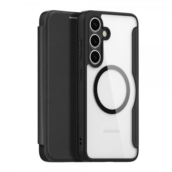 Dux Ducis Samsung Galaxy S25 -suojakotelo Skin X Pro Series MagSafe musta