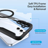 Dux Ducis Samsung Galaxy S25 -suojakotelo Skin X Pro Series MagSafe musta