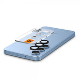 Spigen Samsung Galaxy S25 -kameran suojalasi GLAS.tR EZ Fit Optik Pro 2-pakkaus