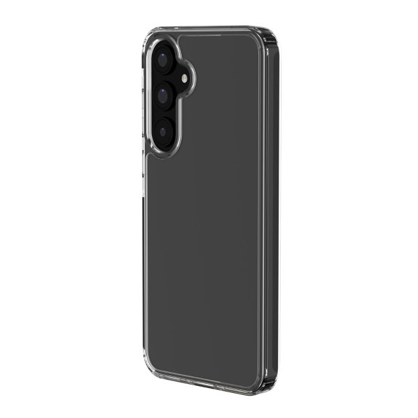 Rvelon Samsung Galaxy S25 -suojakuori, iskunkestävä, läpinäkyvä