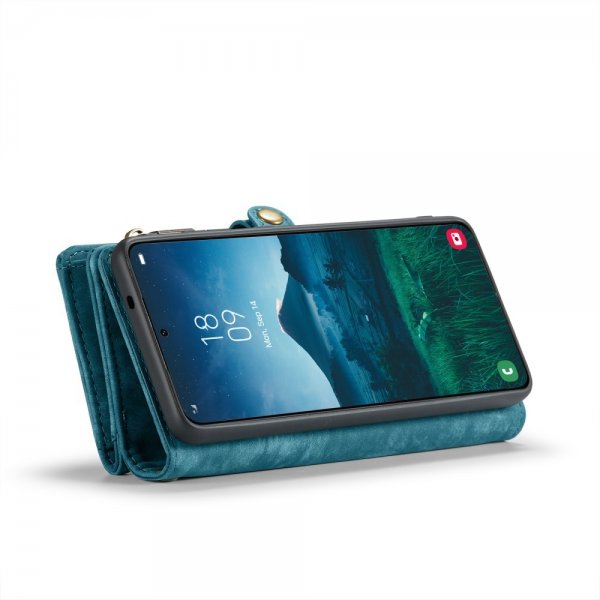 CaseMe Samsung Galaxy S25 Plus Fodral 008 Series Irrotettava Kuori Sininen