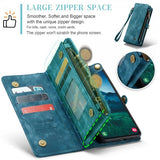 CaseMe Samsung Galaxy S25 Plus Fodral 008 Series Irrotettava Kuori Sininen