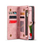 CaseMe Samsung Galaxy S25 Plus -suojakotelo, 008 Series, irrotettava kuori, pinkki