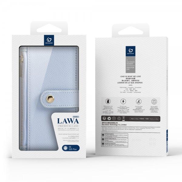 Dux Ducis Samsung Galaxy S25 Plus kotelo 2-in-1 Lawa Series MagSafe sininen