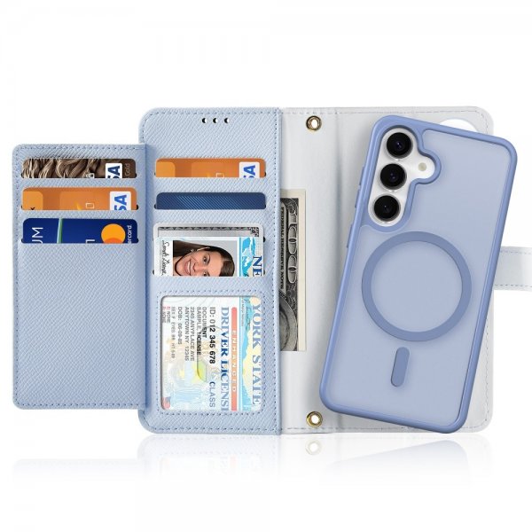 Dux Ducis Samsung Galaxy S25 Plus kotelo 2-in-1 Lawa Series MagSafe sininen