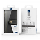 Dux Ducis Samsung Galaxy S25 Plus kotelo 2-in-1 Lawa Series MagSafe Musta
