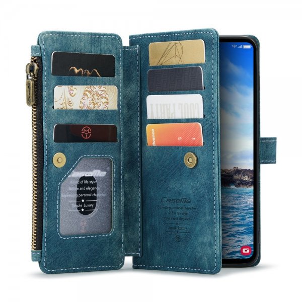 CaseMe Samsung Galaxy S24 Plus/S25 Plus C30 Series -suojakotelo, sininen