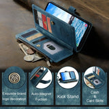 CaseMe Samsung Galaxy S24 Plus/S25 Plus C30 Series -suojakotelo, sininen
