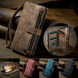 CaseMe Samsung Galaxy S24 Plus/S25 Plus C30 Series Kotelo, Ruskea